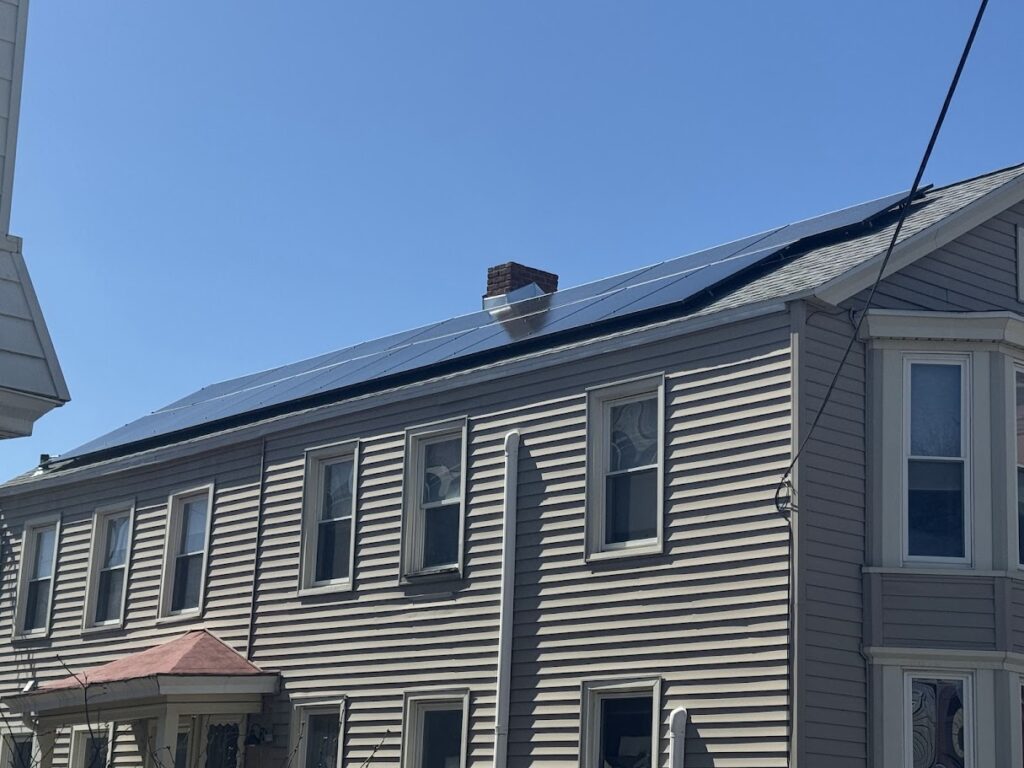 Saratoga NY solar installation